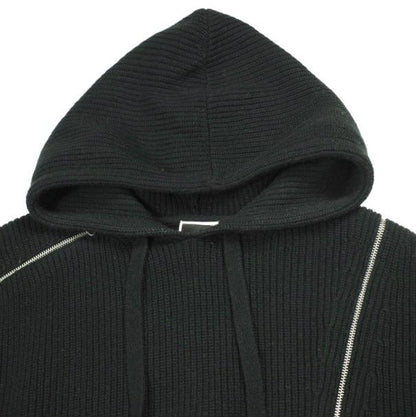 キスニューヨークシティ Juni Zipper Sweater Hoodie ニットパーカー