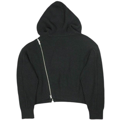 キスニューヨークシティ Juni Zipper Sweater Hoodie ニットパーカー