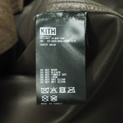 キスニューヨークシティ Suede Apollo Shirt ラムスエードシャツジャケット