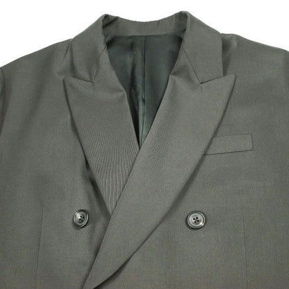 キスニューヨークシティ シュタイン 101 Oversized Double Breasted Blazer ウール ジャケット 限定