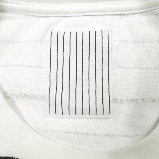 ストライプフォークリエイティブ SUPER BIG MIX SIDE STRIPES LS TEE コットン長袖トップス