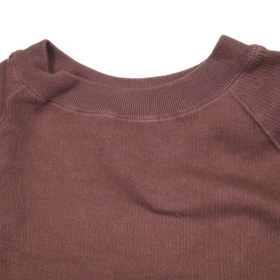 スロープスロウ Tuck Jersey Overdyed コットントップス