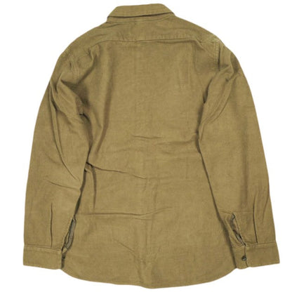 アンアンビエント BRITISH MOLESKIN REGULAR COLLAR SHIRTS コットンシャツ