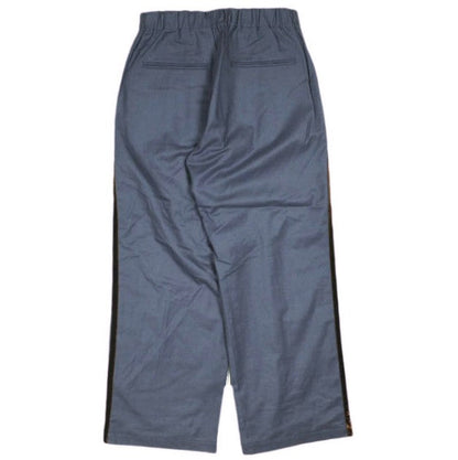 アンun/unbient EASY TROUSERS BOOTS Super140sウールフランネルトラウザーズ