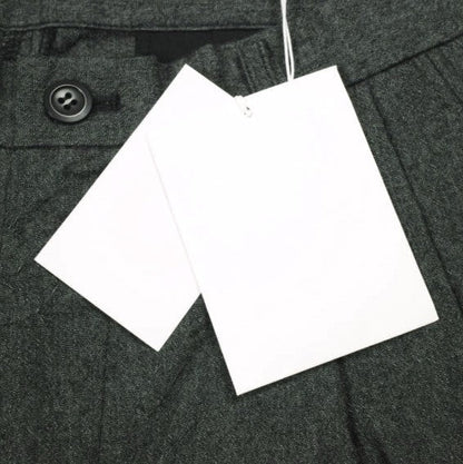 アン2TUCK TROUSERS コットンウールパンツ