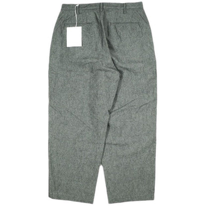 アン2TUCK TROUSERS コットンウールパンツ