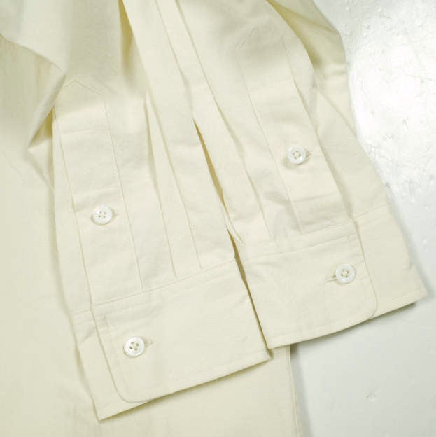 アンun/unbient REGULAR COLLAR SHIRTS コットンシャツ