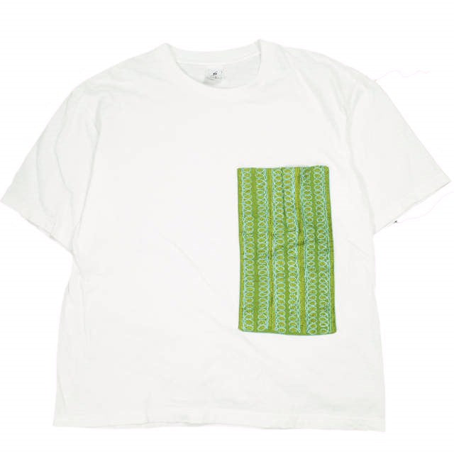 PERIOD FEATURES シルクパッチポケットTシャツ