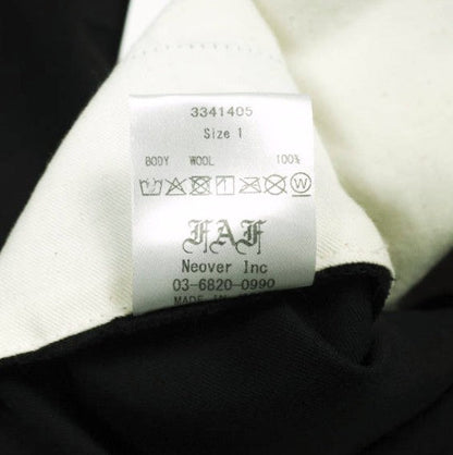 FAF FAKE AS FLOWERS Switching Slacks ウールパンツ