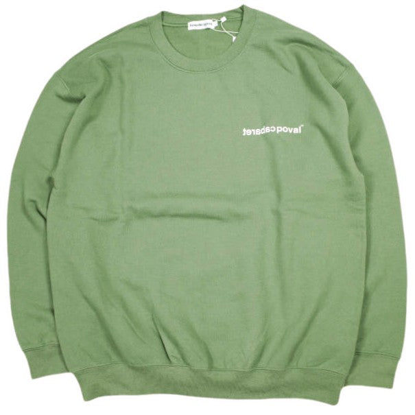 キャバレーポヴァール Schloss Crewneck 裏起毛スウェット