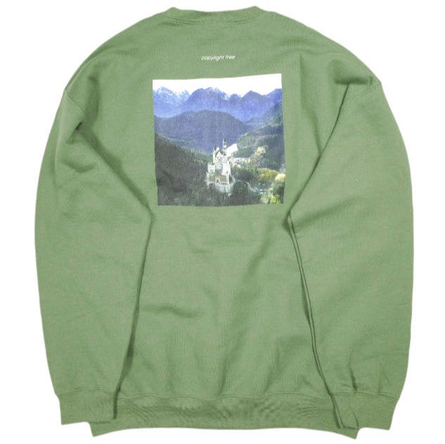 キャバレーポヴァール Schloss Crewneck 裏起毛スウェット