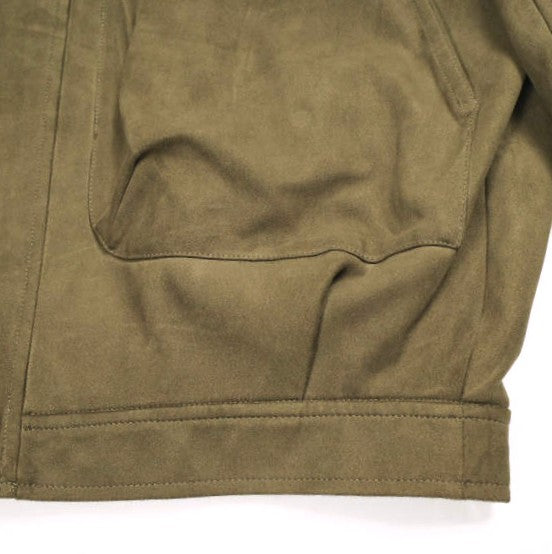 シティショップ FAUX SUEDE VOLUME BLOUSON フェイクスエードジャケット