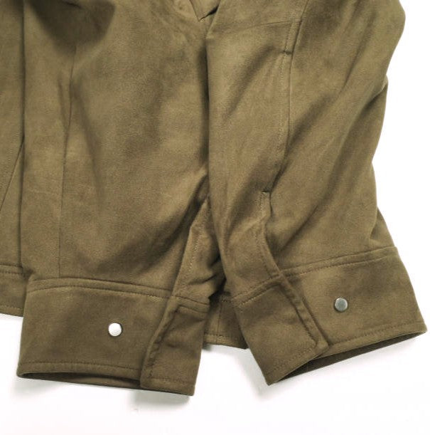 シティショップ FAUX SUEDE VOLUME BLOUSON フェイクスエードジャケット