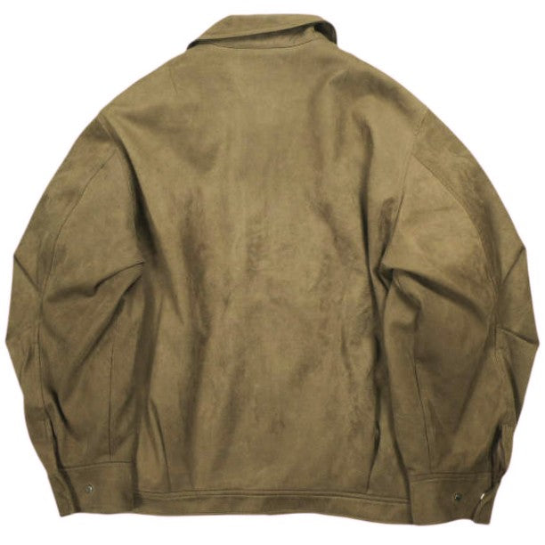 シティショップ FAUX SUEDE VOLUME BLOUSON フェイクスエードジャケット