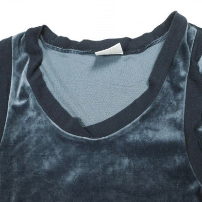 CITYSHOP BICOLOR VELVET T SHIRT Tシャツ