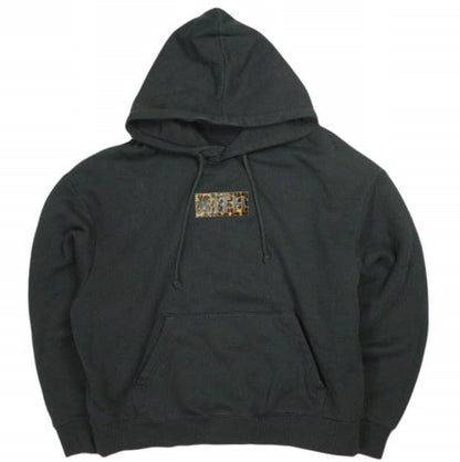 キスニューヨークシティ Classic Logo Leopard Applique コットンパーカー