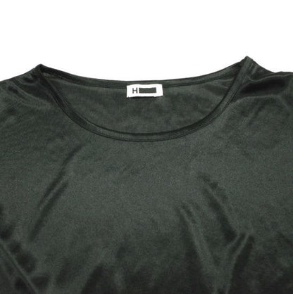 エイチビューティーアンドユース ポリエステルサテンTシャツ