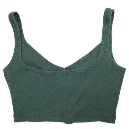 エイチビューティーアンドユース COTTON RIB BRA TOP コットンブラトップ