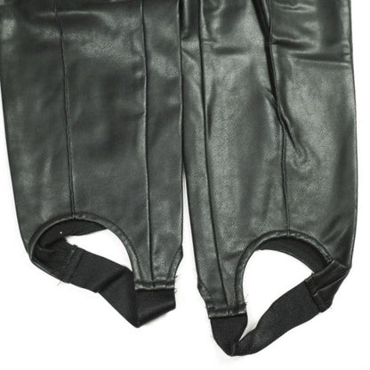 エイチビューティーアンドユース FAKE LEATHER パンツ