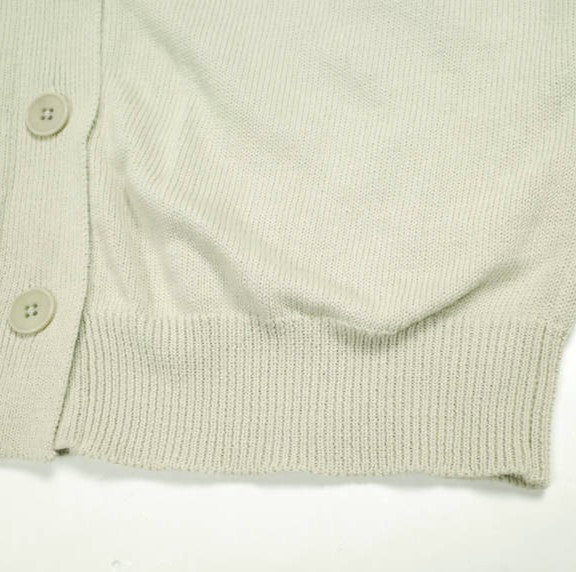 エイチビューティーアンドユース 7GAUGE COTTON SLIT コットンカーディガン
