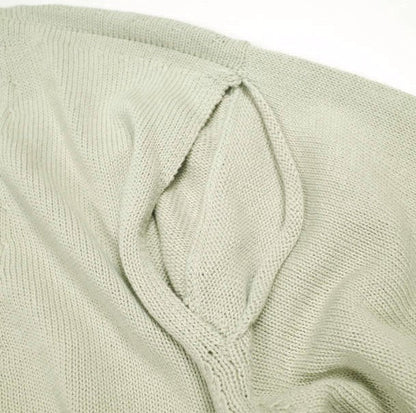 エイチビューティーアンドユース 7GAUGE COTTON SLIT コットンカーディガン