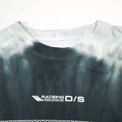 ダンケシェーン TIEDYE L S TEE RACING コットン長袖トップス