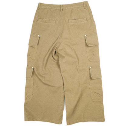 ダンケシェーン DUCK FLARE BAGGY CARGO PANTS コットンパンツ