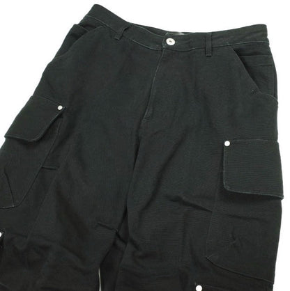 ダンケシェーン DUCK FLARE BAGGY CARGO PANTS コットンパンツ