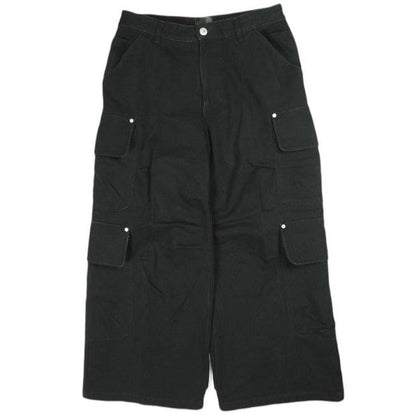 ダンケシェーン DUCK FLARE BAGGY CARGO PANTS コットンパンツ
