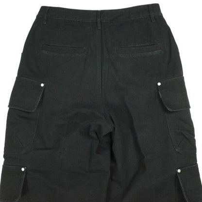 ダンケシェーン DUCK FLARE BAGGY CARGO PANTS コットンパンツ
