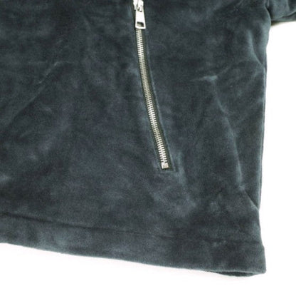 ダンケシェーン W-FACE VELOUR HALF ZIP STAND コットンスウェット