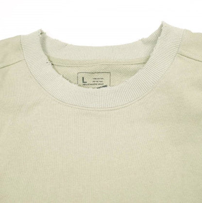 ダンケシェーン CUT FRINGE SWEAT CREWNECK コットン スウェット