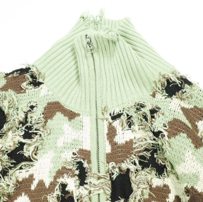 ダンケシェーン CAMO KNIT DRIVERS ジャケット