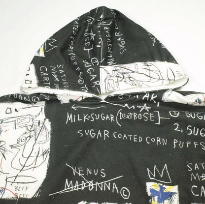ダンケシェーン BASQUIAT コットンポリエステルパーカー