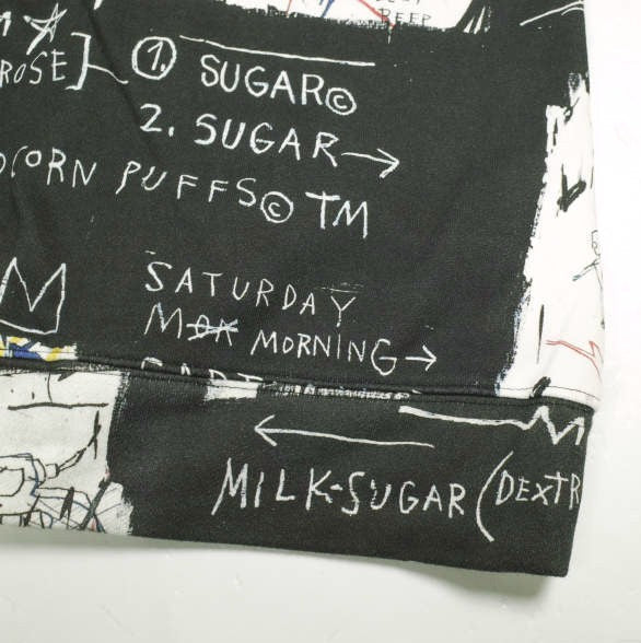 ダンケシェーン BASQUIAT コットンポリエステルパーカー