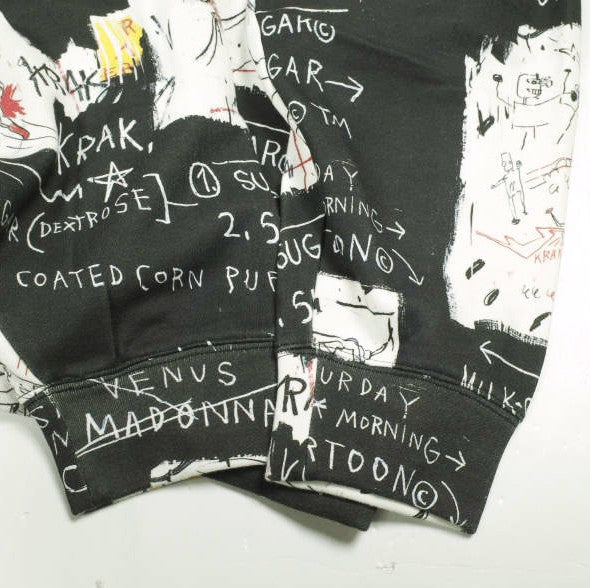ダンケシェーン BASQUIAT コットンポリエステルパーカー