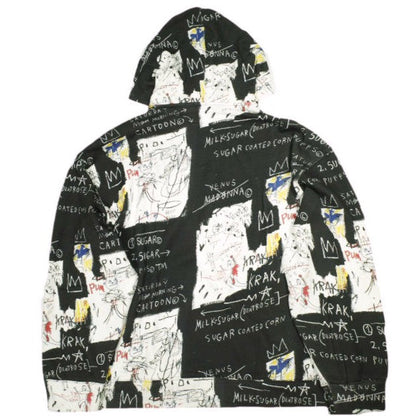 ダンケシェーン BASQUIAT コットンポリエステルパーカー
