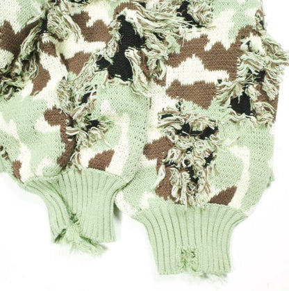 ダンケシェーン CAMO KNIT DRIVERS ジャケット