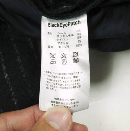 サルバムブラックアイパッチ ウールスラックス 限定