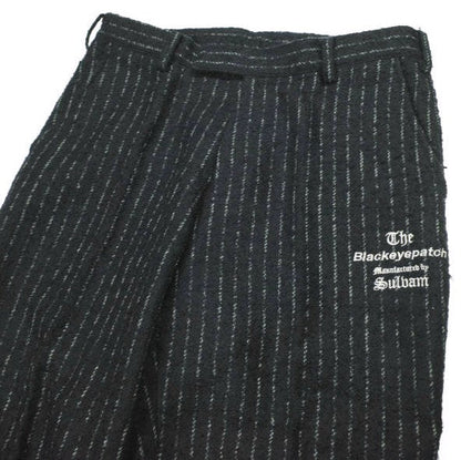 サルバムブラックアイパッチ ウールスラックス 限定