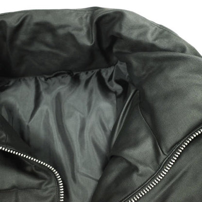 ダンケシェーン COATING SHORT BLOUSON フェイクレザー ジャケット