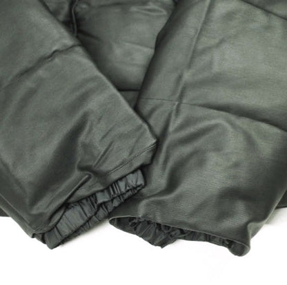 ダンケシェーン COATING SHORT BLOUSON フェイクレザー ジャケット
