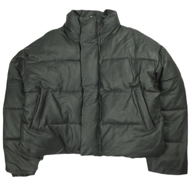 ダンケシェーン COATING SHORT BLOUSON フェイクレザー ジャケット
