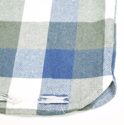 ダンケシェーン FLANNEL DAMAGE SHIRTS BLOCK フランネルシャツ