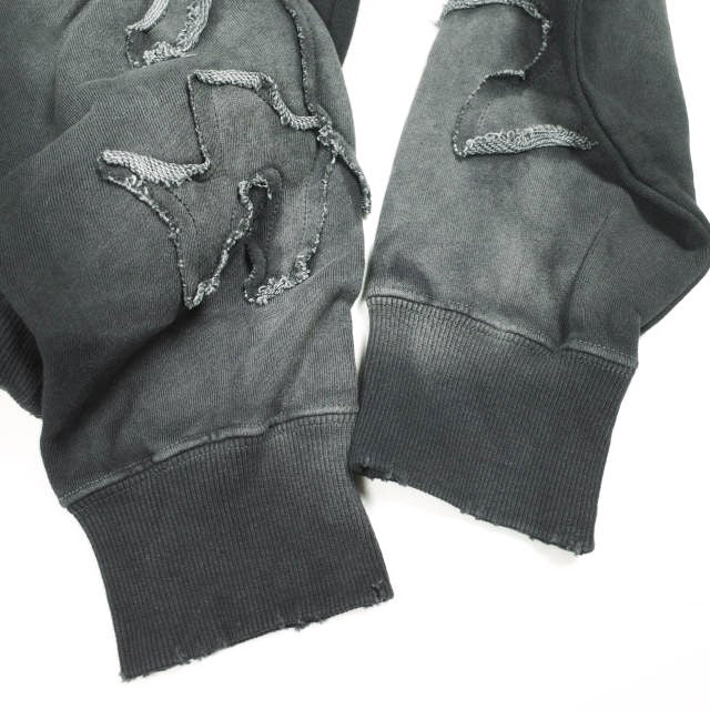 ダンケシェーン SPRAYED CREW NECK SWEAT コットンスウェット