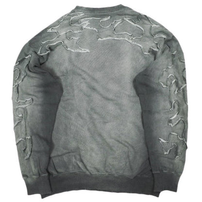 ダンケシェーン SPRAYED CREW NECK SWEAT コットンスウェット