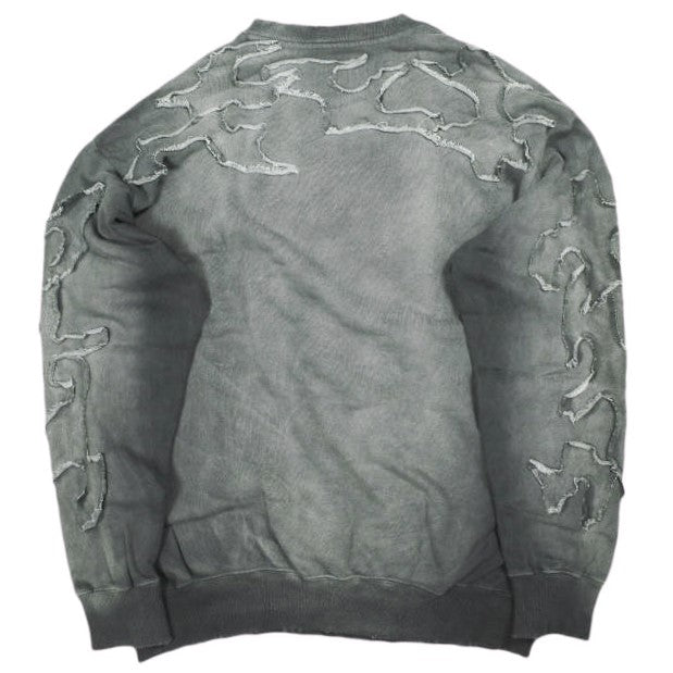 ダンケシェーン SPRAYED CREW NECK SWEAT コットンスウェット