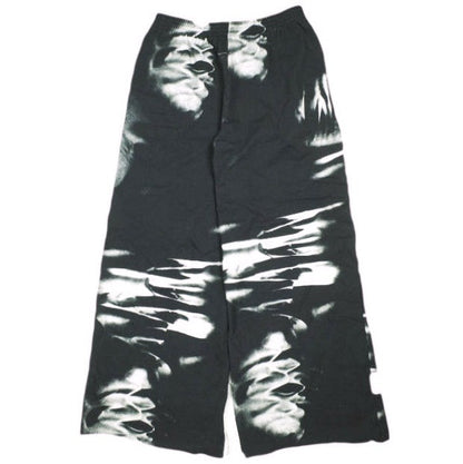 メゾンマルジェラ PRINT SWEAT PANTS コットンスウェットパンツ