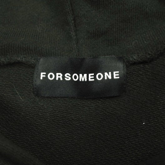 フォーサムワン FO LAYERED SWEAT HOODIE コットンパーカー