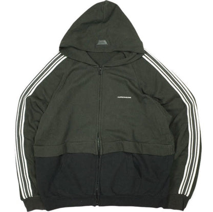 フォーサムワン FO LAYERED SWEAT HOODIE コットンパーカー